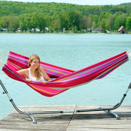 Barbados Grenadine: [1-2p] XL Brazilian Hammock /Handmade - Image 4