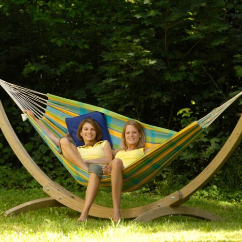 Barbados Lemon: [1-2p] XL Brazilian Hammock /Handmade - Image 3