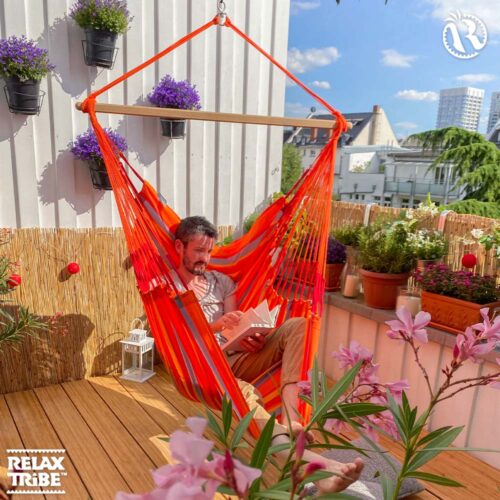 Domingo Toucan: Weatherproof Lounger Hammock Chair [FSC Wood/Home&Garden] Handmade - Image 2