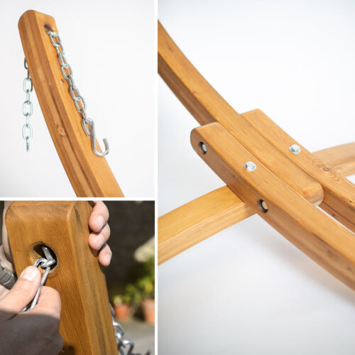 Elipso Nature: FSC Wood Stand for Hammock [Home & Garden]