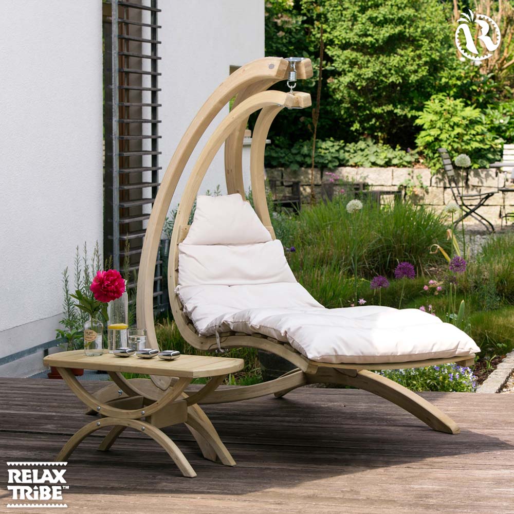 globo-stand-hanging-chair-frame-fsc-wood-home-garden-weatherproof-max-120kg-and-swing-lounger-and-tavolino