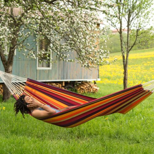 Lambada Tropical: [1-2p] XL Brazilian Hammock /Handmade - Image 3