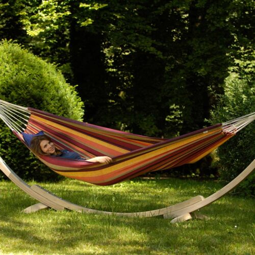 Lambada Tropical: [1-2p] XL Brazilian Hammock /Handmade - Image 4