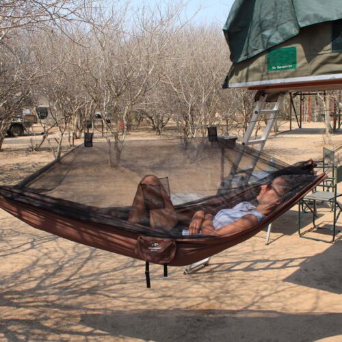 Moskito-Traveller PRO: [1p] Portable Travel Hammock+Anti-bugs Net [impreg.] Outdoor/Camping - Image 4