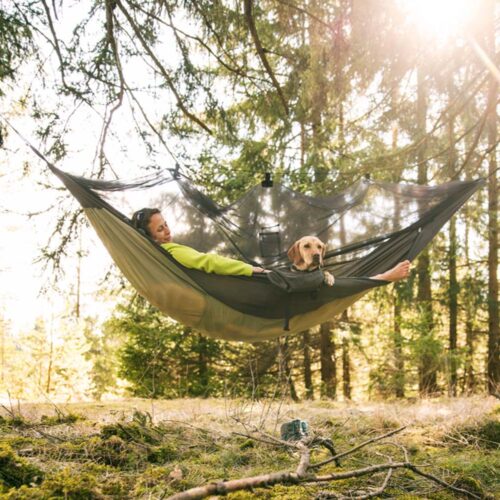 Moskito-Traveller Thermo XXL: [1p] Adventure Portable Hammock+Anti-bugs Net+Thermal pocket [Outdoor/Camping] - Image 4