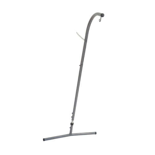 Palmera: Steel Stand for Hanging Chair [Adjust. Height] Home&Garden [Metallic/Silver]