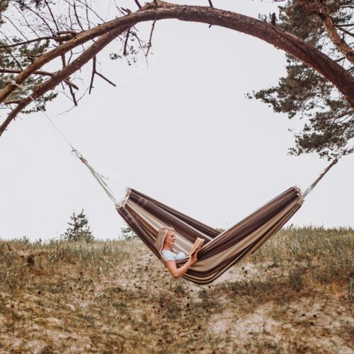 Paradiso Café: [2-3p] XXL Brazilian Hammock /Handmade - Image 3