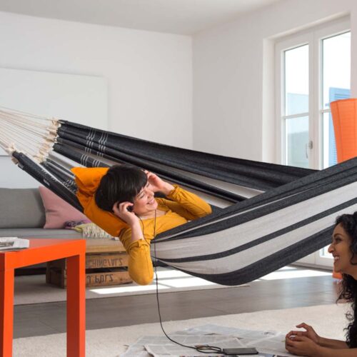 Paradiso Silver: [2-3p] XXL Brazilian Hammock /Handmade - Image 4