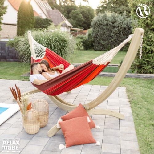 Paradiso Terracotta: [2-3p] XXL Brazilian Hammock /Handmade - Image 3