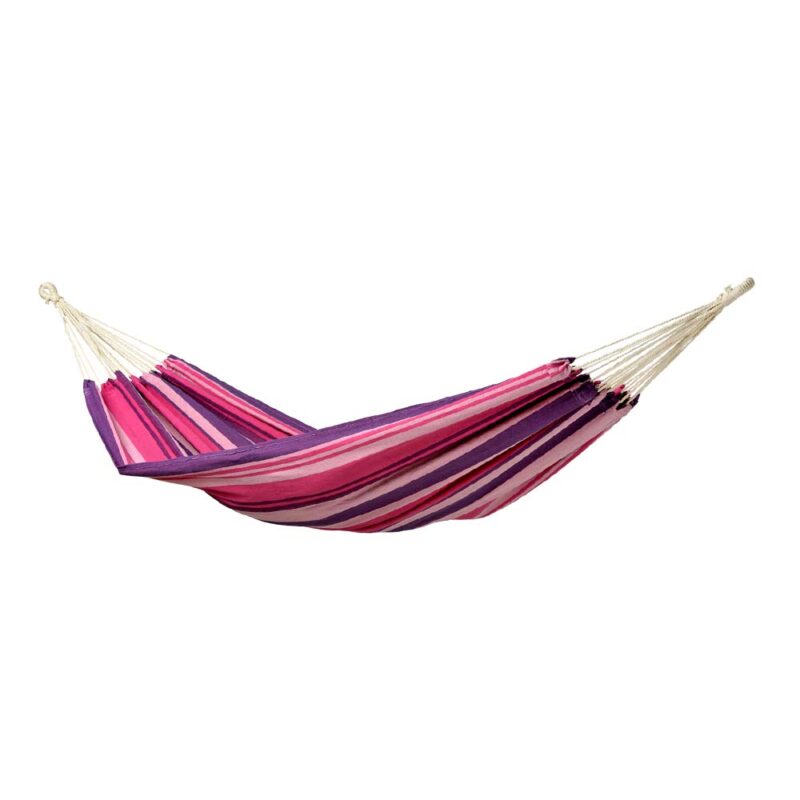 Tahiti Candy: [1p] Weatherproof Hammock for Home & Garden [Pink+Purple]